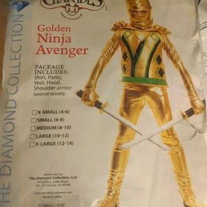 Golden Ninja Costume